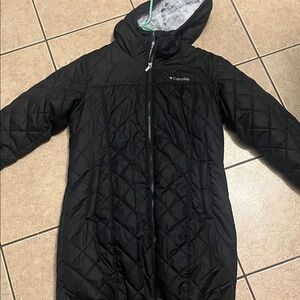 Columbia Womens Black Quilted Puffer Coat